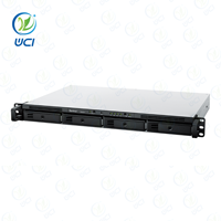 Synology Original Nouveau RackStation 4 baies RS422 + 1U Stockage nas sans disque Rack Serveur Synology DiskStation Manager (DSM)