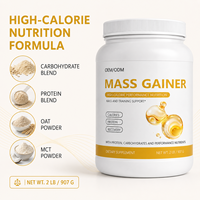 Poudre de prise de masse OEM Sports Nutrition, haute teneur en calories, 30g de protéines, pot de 907g, soutien à l'entraînement actif et à la remise en forme