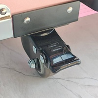 Table à ongles pliable professionnelle avec tiroirs pour spa, salon de beauté et bar à ongles