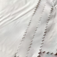 Doublure professionnelle anti-duvet en taffetas de nylon noir et blanc 15-20D 400T 450T haute densité, enduit anti-rétrécissement calandré, qualité usine