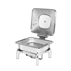 Set Buffet di Lusso in Acciaio Inox Oro Nero Bianco, Attrezzature per Cucina Commerciale e Catering per Hotel - Product Image 3