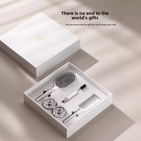 Nouvelle collection 2026 : Coffret cadeau de luxe léger avec peigne à air en ABS, thème Fête des Dames, idéal pour les cadeaux d'entreprise et les fêtes.