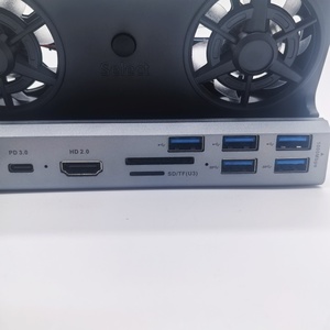 <span class=keywords><strong>Base</strong></span> de carga USB 100 de 3,0 W PD, estación de acoplamiento 4K 60Hz, soporte de <span class=keywords><strong>Base</strong></span> de TV con ventilador, estación de acoplamiento 10 en 1 para Steam Deck y Rog Ally - Product Image 6
