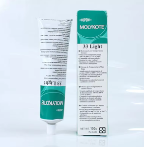 Molykote จาระบี33เบาจาระบีอุณหภูมิต่ำมาก100กรัมจาระบีที่ใช้ซิลิโคน - Product Image 4