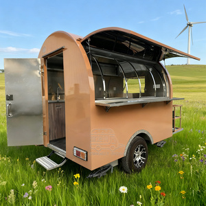 Camion de restauration professionnel pour bubble tea, sandwichs et autres plats, avec trois éviers, remorque de traiteur - Product Image 4