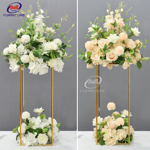 Centre de Table <span class=keywords><strong>pour</strong></span> mariage, décoration florale artificielle en soie, <span class=keywords><strong>pour</strong></span> décorer une table, <span class=keywords><strong>pour</strong></span> un mariage - Product Image 6