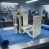 Compact 3D Linear Motion Slide Stage for Optical Fiber Alignment and Microscope Inspection