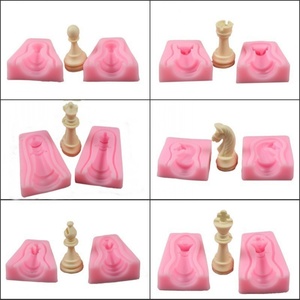 Chess Shape Fondant Silicone Mold and <b>Soap</b> Mold Candy Cake Chocolate Mold - Product Image 6