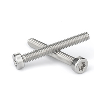 Acier au carbone Grade 4.8 8.8 10.9 12.9 Nickel Chrome Cadmium Plaqué Full Threaded Hexalobular Socket Torx Cap Head Vis à métaux