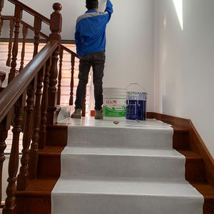 สีขาวกาวแผ่นกระเบื้องเหนียวกาวจิตรกรรู้สึก - Product Image 5