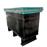 Réservoirs de chromage dur Wenbo en acier inoxydable SS304/SS316L avec plaque souple en PVC, longue durée de vie, garantie 1 an