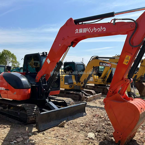 Miniexcavadora Hidráulica Kubota KX183 de 1.8 Toneladas con Motor Diésel, Excavadora de Orugas Usada Original - Product Image 3