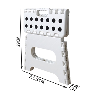 Thân thiện với môi 7.5 inch Mini tùy chỉnh nhựa ráp gấp bước trẻ em ghế Phân với logo - Product Image 4