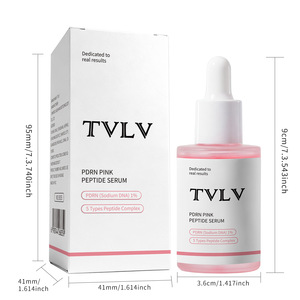 Beauty Skin Care Hydrating Moisturizing Whitening Brightening Niacinamide Pink Peptide <b>Face</b> Serum - Product Image 1