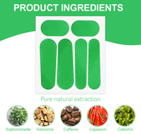 Patch Minceur Naturel pour les Jambes, Soin Herbal, Autocollant Façonnant, Patch de Contournement des Jambes pour Soins Corporels, Marque Privée OEM, Patch Façonnant pour les Jambes