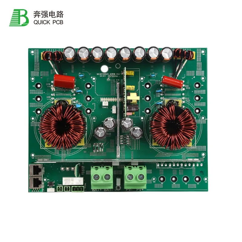 Contrôleur solaire de haute qualité carte mère smt pcb assemblage circuit imprimé pcba solution développement fabricant