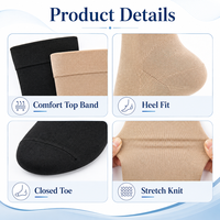 Chaussettes de compression médicale graduée 20-30 mmHg, hauteur genou, bout fermé, pour femmes et hommes, OEM, marque privée