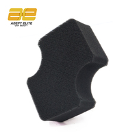 Éponge de nettoyage en mousse noire ultra-absorbante, douce et durable, sans rayures, pour le lavage et le detailing automobile