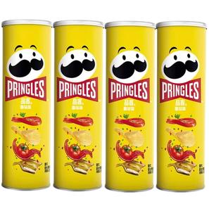 Pringl-E 110g มันฝรั่งทอดกรอบแบบดั้งเดิมอาหารพองเค็มพร้อมเนื้อแข็งแบบลำลอง - Product Image 4