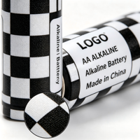 Baterai Super Alkaline AA LR6 Daya Maksimal Tahan Lama 1.5V Sel Kering untuk Senter Mouse Nirkabel Mainan Elektronik Harga Grosir