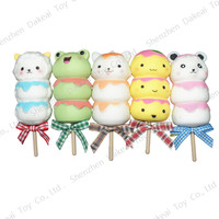 Jouets en caoutchouc souple TPR japonais kawaii artificiels à presser à montée lente Animaux mignons Mochi Squishy