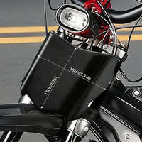 Kit de plaque d'immatriculation avant en plastique PP noir brillant KYZ pour moto de course, pièce de mise à niveau pour moto électrique Sur-Ron Light Bee, neuf