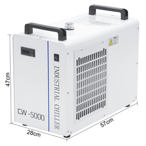 Refrigeratore d'Acqua Industriale Vevor <span class=keywords><strong>CW</strong></span> 5000 di Alta Qualità per Macchine per Incisione Laser - Product Image 6