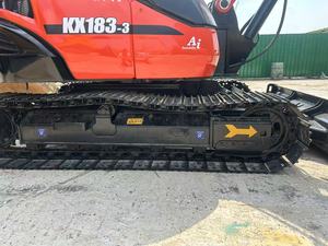 Escavatore KUBOTA Usato Quasi Nuovo da 8 Tonnellate KX183, Macchina Scavatrice di Seconda Mano KX185 con Cabina Climatizzata Kx183 in Vendita - Product Image 6