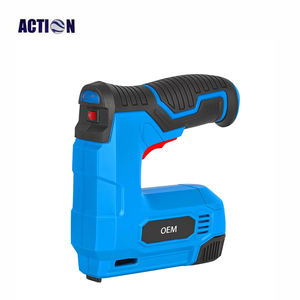 AKX Tool American Warehouse Sales direttamente Cordless <span class=keywords><strong>Tacker</strong></span> pistola elettrica a fiocco portatile durevole al litio chiodatrice - Product Image 1