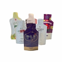 Pochette Doypack Recyclable Personnalisée avec Bec Verseur pour Emballage Liquide (Lait, Gelée, Chewing-gum)