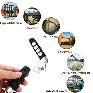 Télécommande RF sans fil universelle 433 MHz à 4 touches, clonage facile, duplicateur de clé pour porte de garage, <span class=keywords><strong>portail</strong></span> électrique - Product Image 3