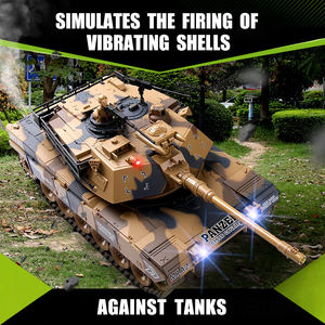 Tanque todoterreno teledirigido <span class=keywords><strong>rock</strong></span> crawler para niños, tanque de lucha de guerra con simulación de humo, 2,4G, 1:18 - Product Image 4