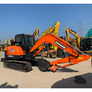Sử dụng doosan DH60 Mini Máy xúc không đuôi Swing thiết kế nhỏ gọn dễ dàng để hoạt động tiêu thụ nhiên liệu thấp duy trì tốt - Product Image 4