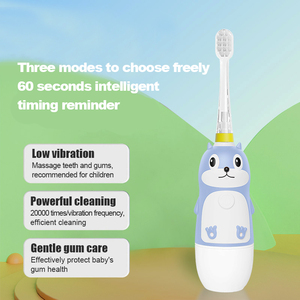 Cepillos de dientes eléctricos de marca privada para niños y <span class=keywords><strong>niñas</strong></span>, <span class=keywords><strong>cepillo</strong></span> de dientes eléctrico ligero con carga inalámbrica - Product Image 3