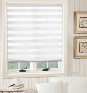 Stores de fenêtre intérieurs : styles variés (zebra, rouleaux, romains), couleur personnalisée, pour chambre, cuisine, salon. Vente en gros directe usine OEM. - Product Image 6