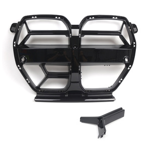 Grille de pare-chocs avant BMW M3 M4 G80 G82 en plastique ABS noir style CS - Product Image 1