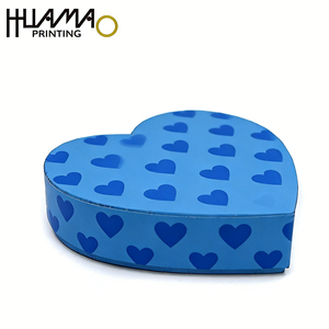 Caja de Regalo de Papel con Forma de Corazón y Logotipo Personalizado para Aniversario y Día de San Valentín, Empaque de Lujo para Perfume, Lápiz Labial y Cosméticos - Product Image 4