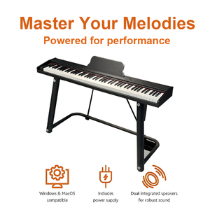 <span class=keywords><strong>Meilleur</strong></span> prix DEMAN XH-8802 Piano numérique portable 88 touches lestées Professionnel 1 pédale 800 sons <span class=keywords><strong>80</strong></span> chansons Piano droit - Product Image 2