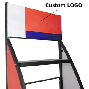 Tùy Chỉnh Hiện Đại Tự Động Sửa Chữa Phụ Kiện Hiển Thị Giá Đứng Bán Lẻ Cửa Hàng Kim Loại Giá Cho Động Cơ Chất Bôi Trơn Động Cơ Dầu Lithium Điện - Product Image 3