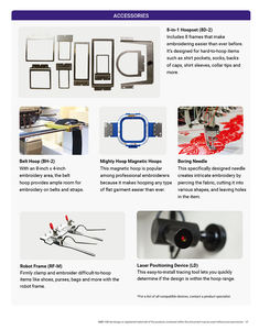 آلة تطريز رأس واحد/12 إبرة Ricoma ، استوديو منزلي - Product Image 5