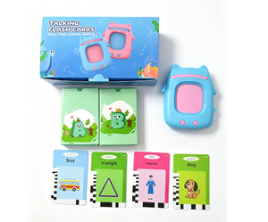 Lector de Tarjetas Didácticas con Voz, Nueva Apariencia Exclusiva, Máquina de Tarjetas Didácticas Audibles para Niños, Idioma y Diseño de Tarjetas Personalizables - Product Image 6