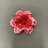 ZSY nouveau Sequin applique mode rose fleur applique couture vêtement sac bricolage applique accessoires