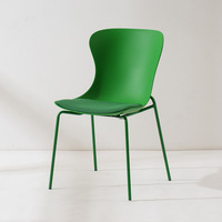 Chaise de salle à manger domestique au design simple, chaise de restaurant avec dossier pour manger, chaise de négociation pour pâtisserie