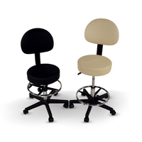 Meilleur tabouret de Salon de beauté roulant, tabouret rond ergonomique pour tatouage, chaise pour Salon avec roues