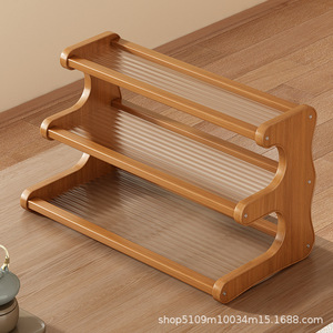 Meuble de rangement multifonctionnel pour cuisine et cosmétiques, étagère de rangement pour tasses de salon domestique, meuble de rangement pour baie vitrée - Product Image 3