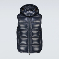 Blouson bomber d'hiver épais pour homme avec logo personnalisé noir, unisexe, avec capuche, 100% coton denim