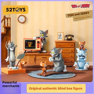 52TOYS <span class=keywords><strong>Tom</strong></span> <span class=keywords><strong>e</strong></span> Jack Statuette in Plastica Blind Box Collezione Moda Donne in Gravidanza Giocattoli Regalo - Product Image 3