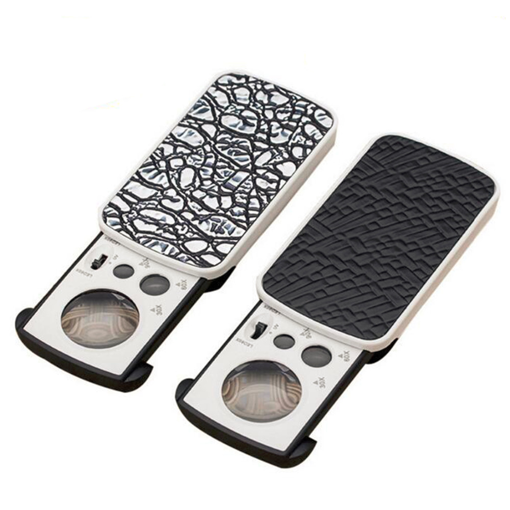 Кошелек-Лупа со светодиодной подсветкой и батареей