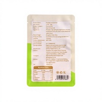 Sacs à fermeture éclair à trois soudures latérales haute durabilité, personnalisés, en PET laminé de qualité alimentaire, pour aliments pour bébés, pommes de terre à mâcher, sushi, sucre
