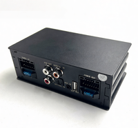 Amplificador de Potencia de Audio, Amplificador Estéreo HiFi, Amplificador de Sonido Universal para Auto y Hogar, Compatible con Múltiples Entradas